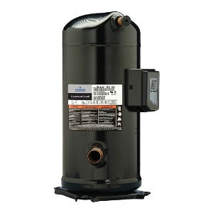 Copeland ZR72KCE-TFD-950 Compressor Hermético tipo Scroll para ar condicionado, R-134a, R-22, R-407C, 72000 BTU/h, 460V, 60Hz, 6250W, 6TR, refrigerante R22, reposição para os modelos ZR72KCE-TFD-501, ZR72KCE-TFD-522 e outros, produto importado, ficha tecnica catalogo datasheet