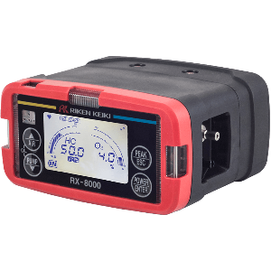 Riken RX-8000 Detector Multigás, infravermelho, galvânico, faixa de medição multi-faixas, saída mostrador LCD, bateria, grau de proteção IP67, IEC 60529, Ex ia, ATEX, IEC 60079-0, grupo IIC, classe de temperatura T4, disponibilidade limitada (substituto modelo GX-9000), produto importado,&nbsp;datasheet