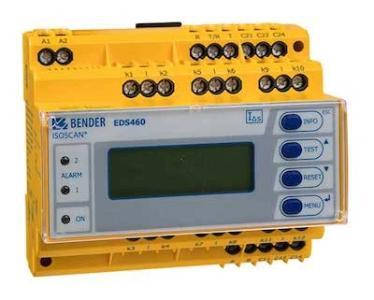 Bender EDS490-L-2 Insulation Fault Locator, 10mA, AC, 100m, ISOSCAN LFFR90-L-2N, B91080012W, monitor de isolamento, produto importado, produto importado 