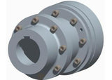 Siemens Flender N-Eupex ADS DS-135 Acoplamento completo, pilot bore hub, 2LC01105AB110AA0, NCM 84836000, produto importado, desenho, datasheet