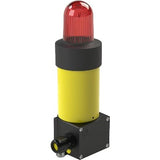Pfannenber CWB-ATEX 31006905000 Sinalizador luminoso perigo, montagem fixa, tipo estroboscópico, corpo em alumínio, globo de policarbonato, disponivel em vermelho e amarelo (ambar), lâmpada 5W 12-48Vcc, IP66, IEC 60529, Ex de, Gr.IIA, T5 (100ºC), produto importado, ficha tecnica catalogo datasheet
