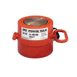 SPX Power Team RSS1002 Cilindro Hidraulico, capacidade de 100 Toneladas, curso de 2 1/4" (57,2 mm), altura fechado de 180 a 200 mm, produto importado, ficha tecnica catalogo datasheet